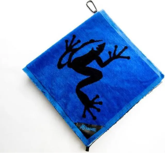 Alt view image 3 of 4 - Frogger Golf Amphibian Towel Golf Towel