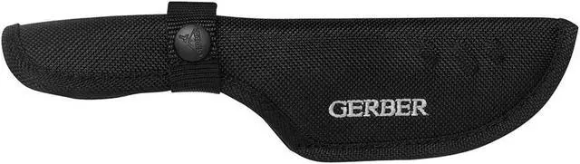 Alt view image 9 of 12 - Gerber Fixed Blade Knife,4" L,Black,Sheath HAWA 31-000588
