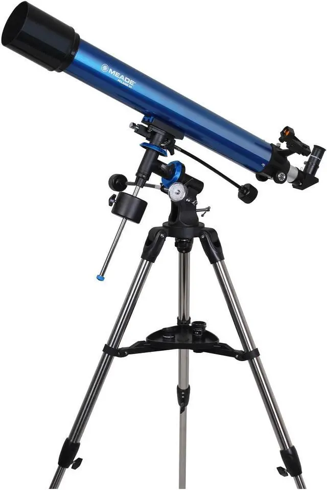 Main image of Meade Polaris 90mm (3.5") 900mm f/10 German Equatorial Refractor Telescope