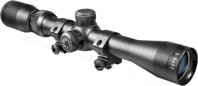 Alt view image 3 of 10 - Barska Plinker 22 Rimfire Rifle Scope 3-9x 32mm 30-30 Reticle