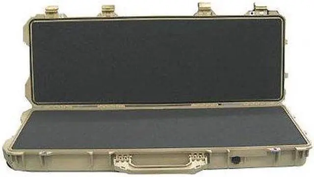 Alt view image 8 of 12 - Pelican Protect Tan Long Gun Hard Gun Case 42X13.5X5.3 1720T