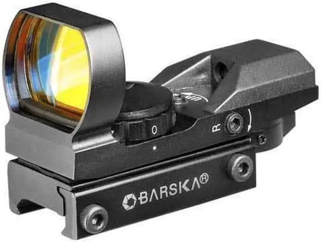 Alt view image 11 of 18 - Barska Electro Sight Multi Reticle Red Dot Sight, Black w/7-Position Rheostat AC10632