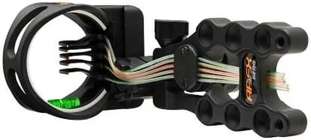 Alt view image 2 of 3 - Apex AG1515BKS Accu-Strike Bow Sight 5-Pin