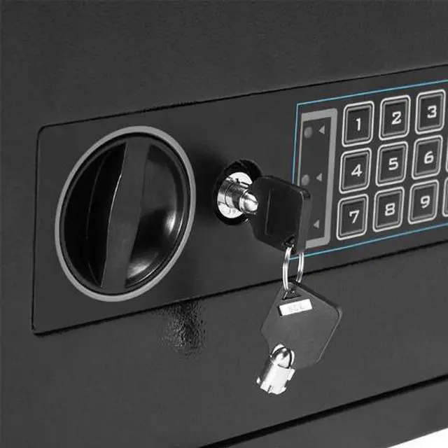 Alt view image 7 of 13 - Barska Black Compact Keypad Depository Safe