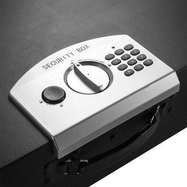 Alt view image 2 of 12 - Barska Digital Portable Keypad Lock box Black Digital Portable Keypad Safe