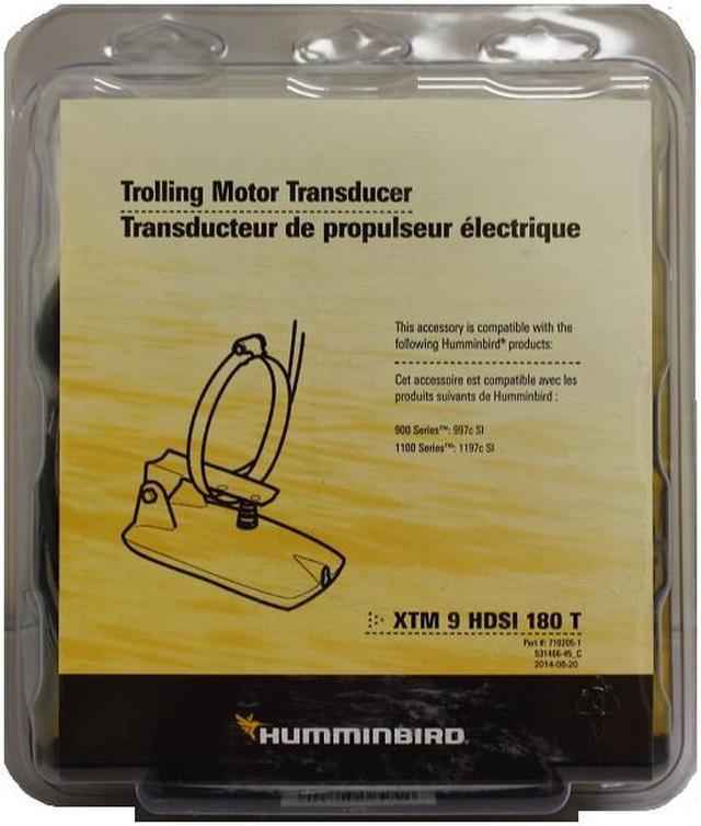 Humminbird 710205-1 XTM 9 HDSI 180 T Trolling Motor Transducer