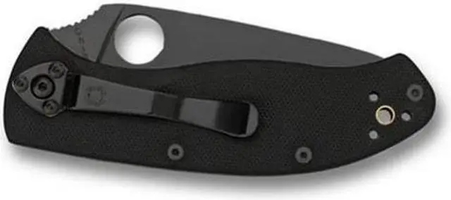 Alt view image 2 of 19 - SPYDERCO C122GBBKPS SPYDERCO TENACIOUS G-10 COMBO BLK