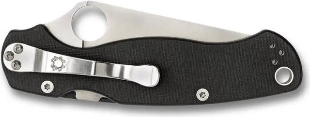 Alt view image 5 of 17 - Spyderco C81GP2 Para-Military 2 Folding Knife 3.5" Blade 8.28" Overall Folder