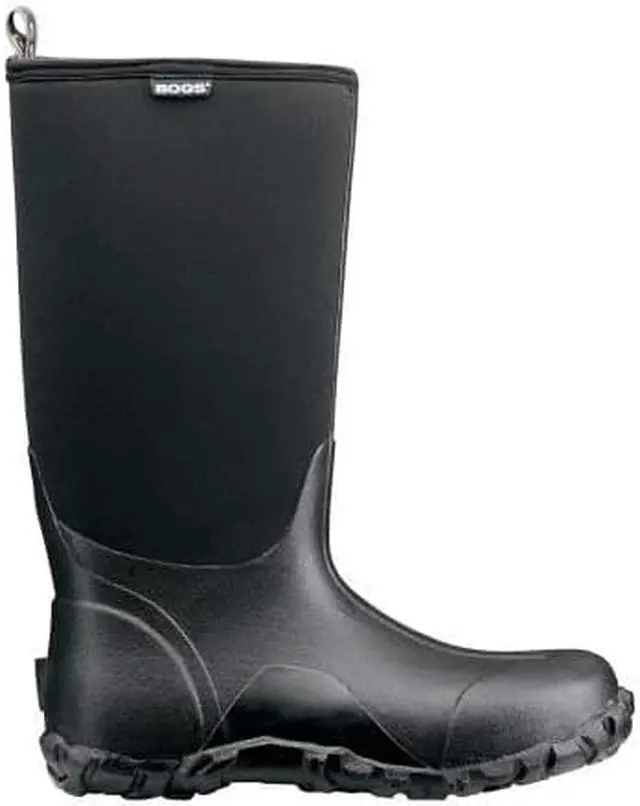 Main image of Bogs Rubber Boot Classic High Mens Black Size 8