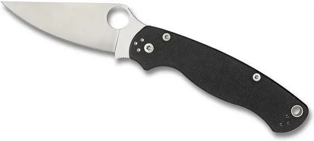 Alt view image 3 of 17 - Spyderco C81GP2 Para-Military 2 Folding Knife 3.5" Blade 8.28" Overall Folder