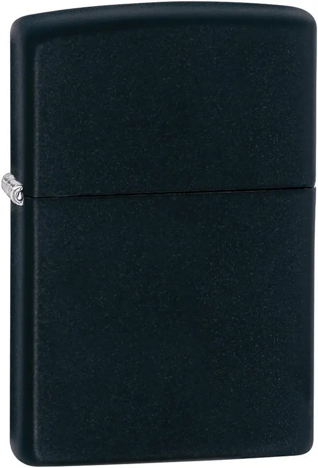 Alt view image 6 of 14 - Zippo Classic Matte Black Lighter