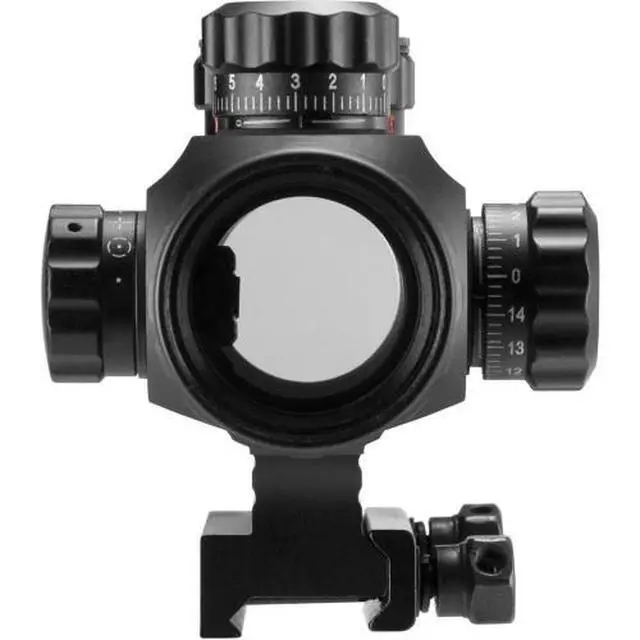 Alt view image 10 of 17 - Barska AR-X 1x35mm Multi Reticle Red Green Dot Scope