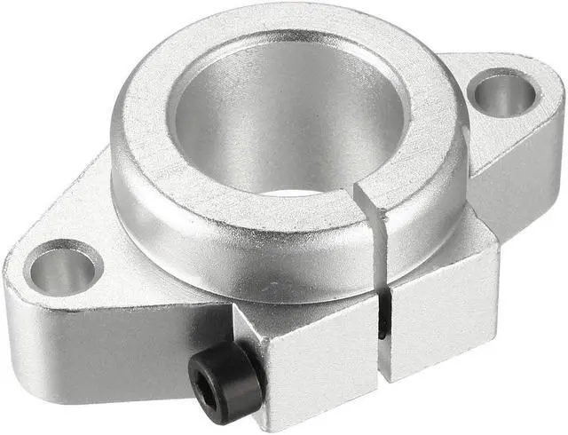 Alt view image 2 of 4 - SHF25 Aluminum Linear Motion Rail Clamping Rod Rail Guide Support for 25mm Diameter Shaft