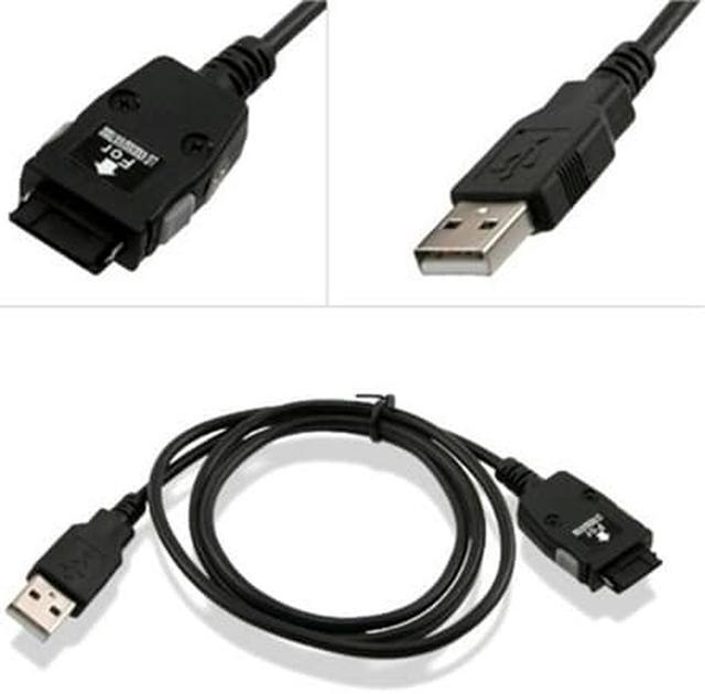 Alt view image 2 of 2 - Cell Phone Car Charger+Data Cable compatible with LG VX-8300 VX8300