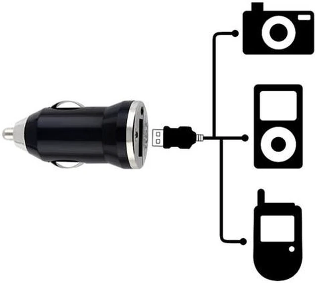 Main image of Insten Black Cell Phone - Chargers & Cables