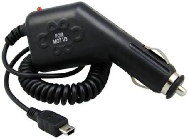 Alt view image 2 of 2 - Value Combo Compatible With Motorola Razr V3/ Motorola L2/ L7C, L7E/ L7I/ L71,Blackberry 8800, 7130V, 8707G,A1200/ Razr V3Xx/ Razr V3X/ Maxx V6/ Rizr Z3/Nextel Ic402/ Ic502-Car Charger/USB Data Cable