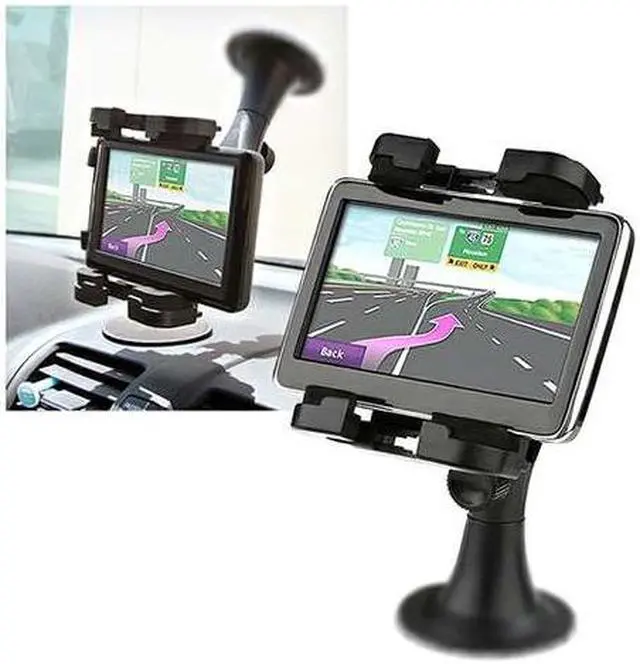 Alt view image 2 of 3 - Compatible With HTC Evo 4G Sprint Car Charger Insten+Phone Windshield Mount