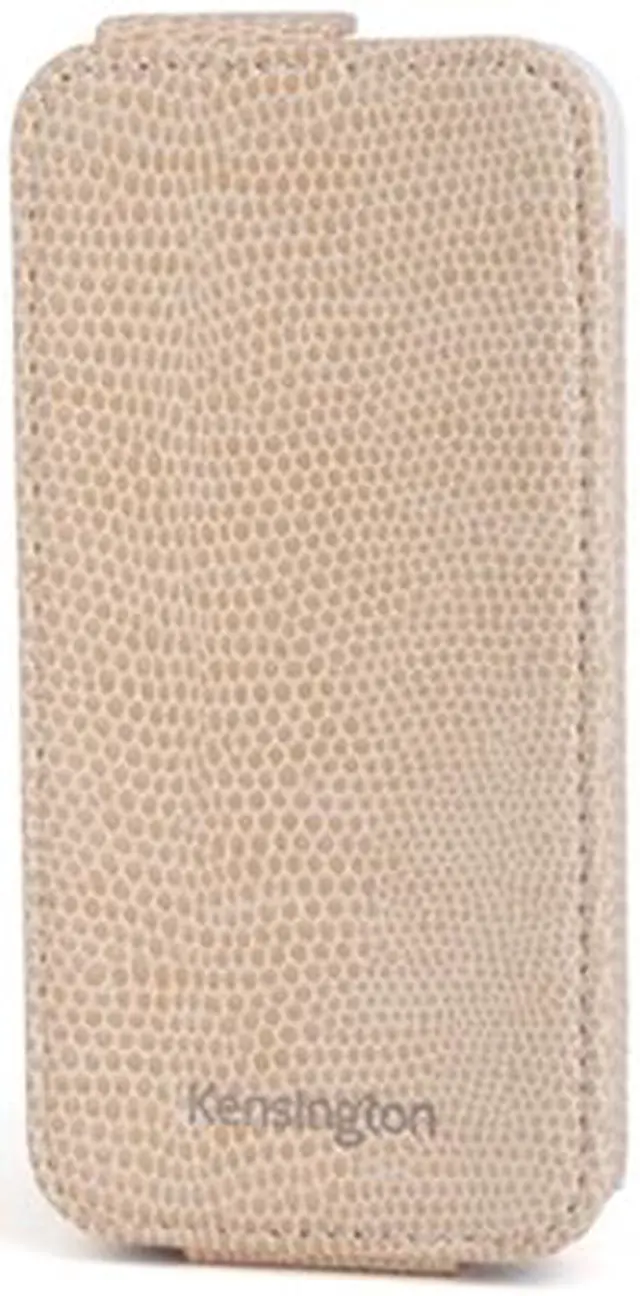Alt view image 4 of 7 - Kensington Portafolio Coffee Snake Solid Flip Wallet for iPhone 5 K39611WW