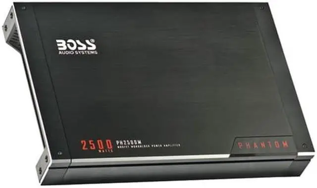 Alt view image 3 of 16 - New Boss Ph2500m 2500W Mono Block Phantom Series Car Audio Amplifier 2500 Watt
