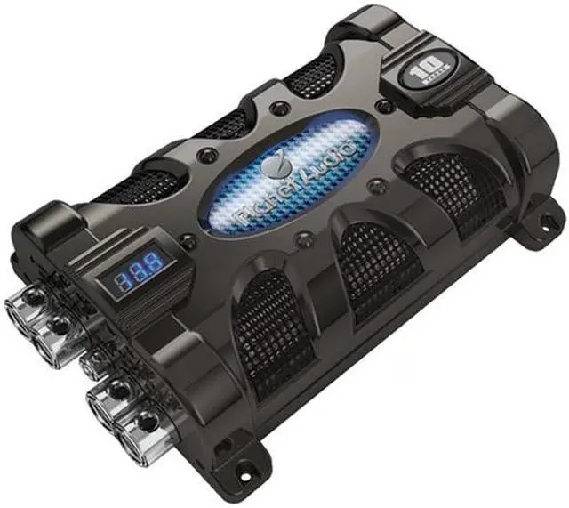 Alt view image 2 of 14 - Planet Audio PC10F 10 Farad 20-Volt Digital LED Car Audio Power Capacitor Cap
