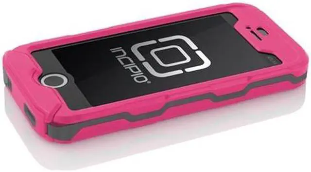 Alt view image 4 of 12 - Incipio Pink / Grey Atlas ID Case For Apple iPhone 5S 5