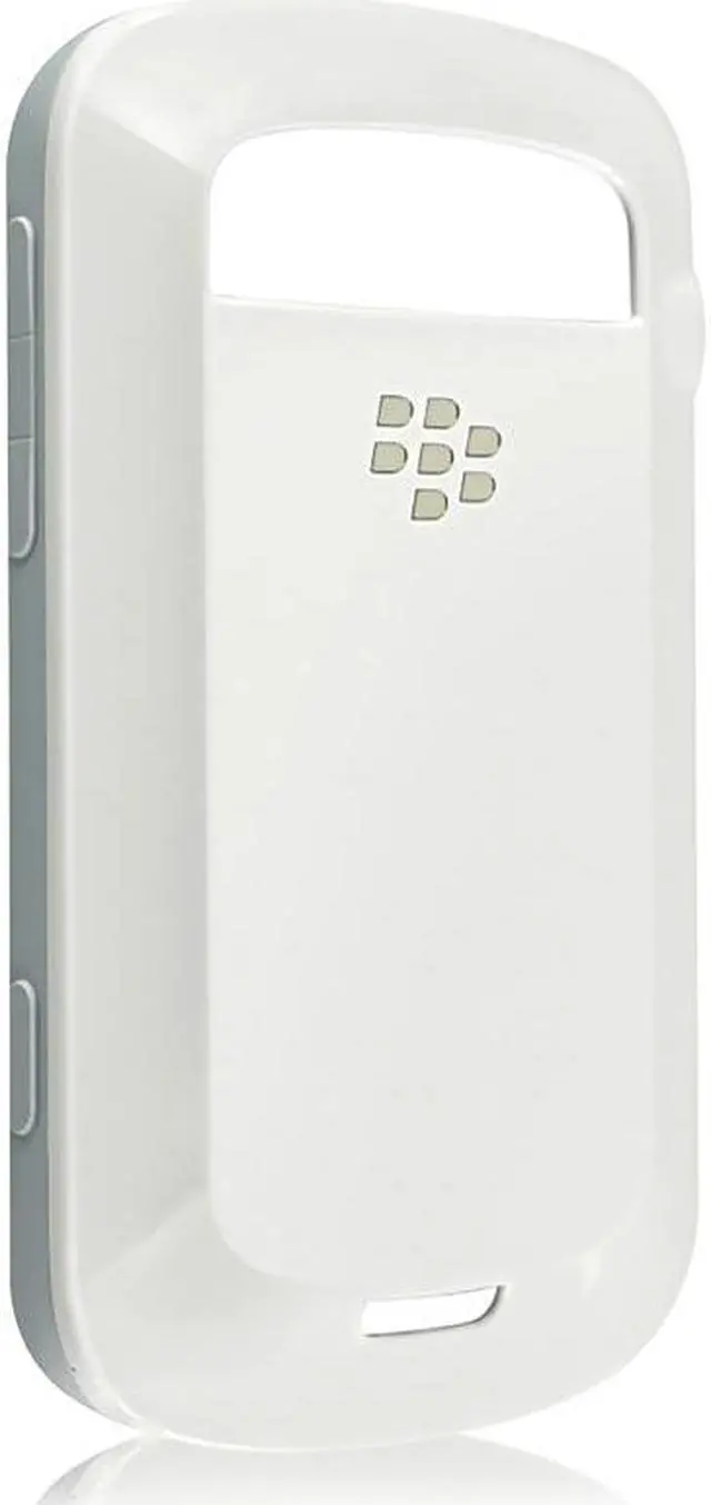 Alt view image 9 of 11 - White OEM Hard Shell W Textured Back, Acc-38874-302 For Blackberry Bold 9900, 9930