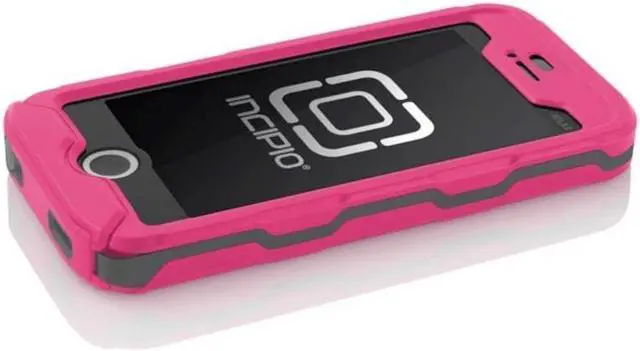 Alt view image 10 of 12 - Incipio Pink / Grey Atlas ID Case For Apple iPhone 5S 5