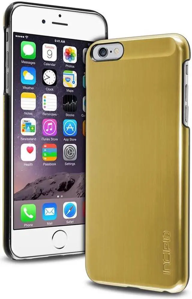 Alt view image 2 of 8 - Incipio Feather Shine Gold Case for iPhone 6 Large 5.5in IPH-1194-GLD