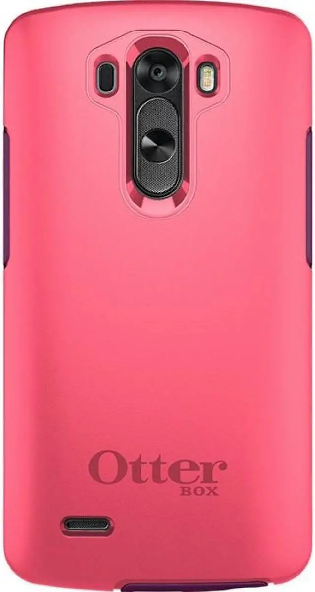 Alt view image 2 of 9 - LG G3 Otterbox Symmetry Crushed Damson Dark Red Pink 77-44371