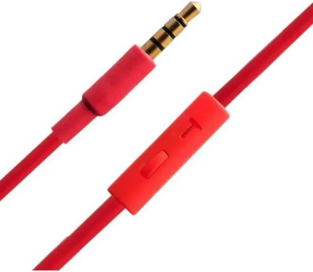 Alt view image 4 of 13 - SYBA Red/White CL-AUD63080 3.5mm Connector Binaural Headphone