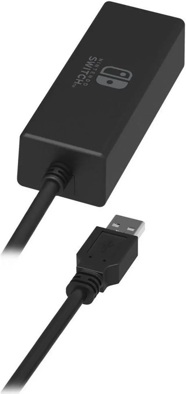 Alt view image 4 of 5 - HORI Nintendo Switch Wired Internet LAN Adapter