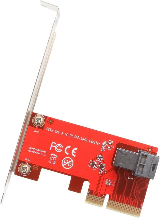 Alt view image 8 of 12 - SYBA PCI-e 3.0 x4 to Mini SAS HD(SFF-8643) Adapter Model SI-PEX40119