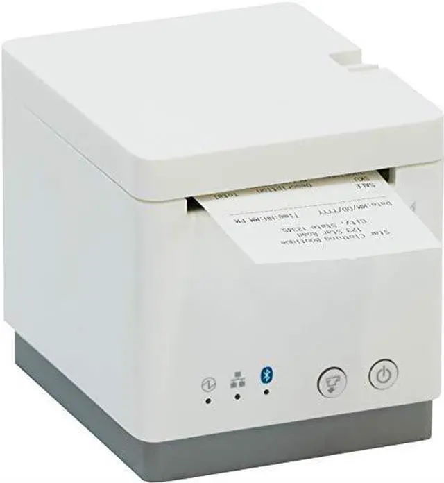 Alt view image 2 of 3 - Star Micronics 39653010 mC-Print2 Thermal Receipt Printer, 2", Cutter, Ethernet (LAN), USB, Lightning, Bluetooth, CloudPRNT, Peripheral Hub, White - MCP21LB WT US