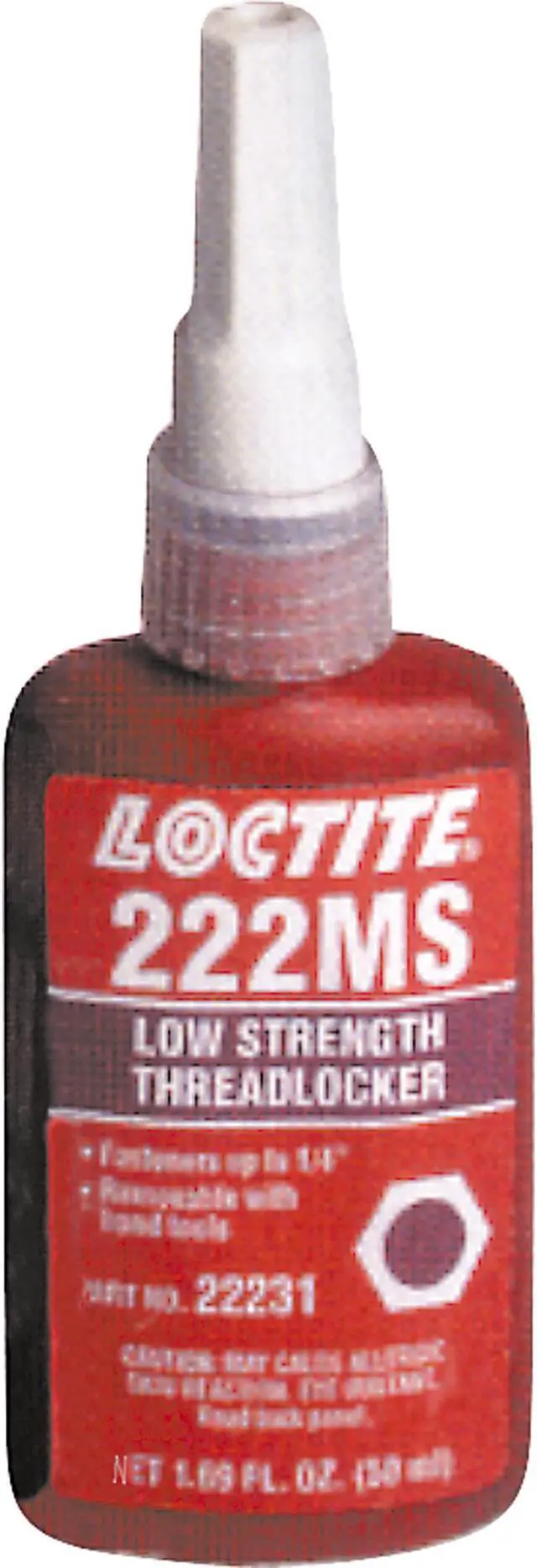 Alt view image 4 of 4 - LOCTITE 135335 Threadlocker, LOCTITE 222MS, Purple, Low Strength, Liquid, 250