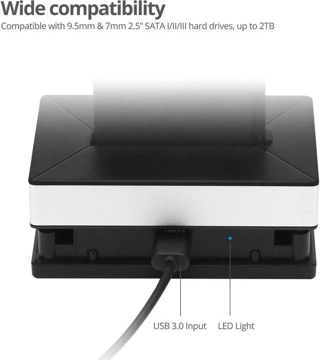 Alt view image 5 of 16 - SIIG Drive Dock External - Black