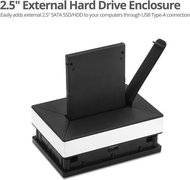 Alt view image 4 of 16 - SIIG Drive Dock External - Black