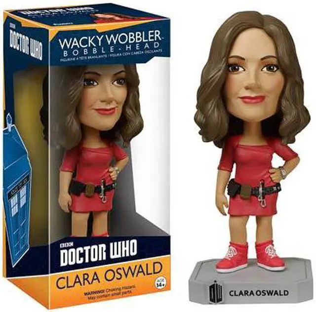 Main image of Doctor Who Wacky Wobbler Clara Oswald Bobble Head Figure