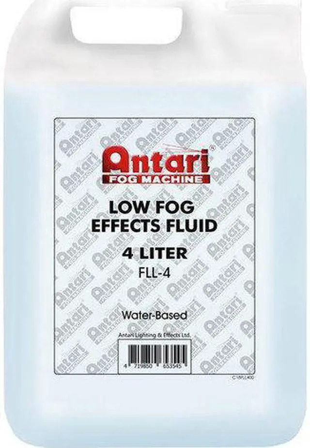 Alt view image 2 of 3 - Antari FLL-4 Low Fog Effects Fluid for Antari Fog Machines (1 Gallon, Blue Formula)