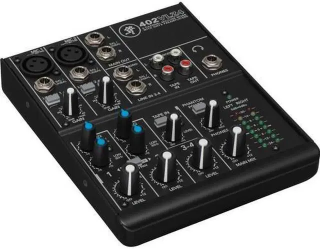 Alt view image 18 of 18 - Mackie 402VLZ4 4-Channel Ultra-Compact Mixer