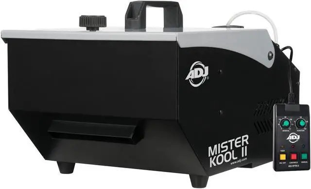 Alt view image 8 of 8 - American DJ Mister Kool II Black Low Lying Water Fog Machine w/ Remote
