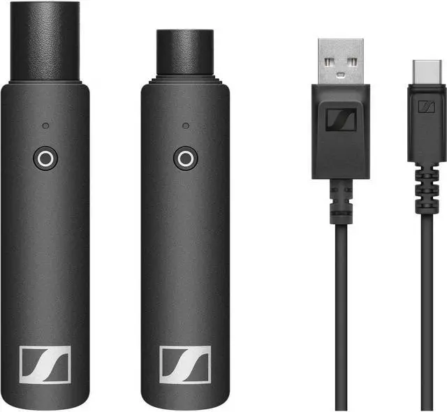 Alt view image 15 of 15 - Sennheiser XSW-D Wireless Digital XLR Base Set, Includes XLR Female Plug-On Transmitter and XLR Male Plug-On Receiver