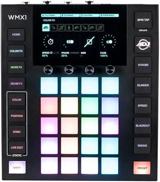 Alt view image 5 of 5 - American DJ WMX1 Wolfmix Standalone Lighting Control System