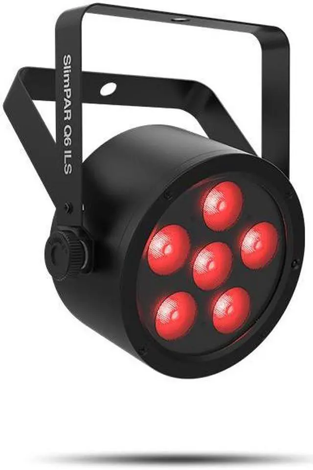 Alt view image 9 of 9 - Chauvet DJ SlimPAR Q6 Integrated Lighting System