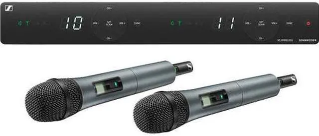 Alt view image 4 of 5 - sennheiser wireless microphones and transmitters 835 skm 835xswa