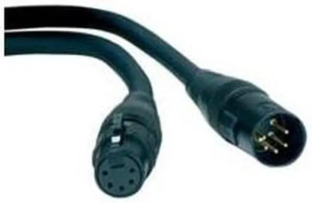 Alt view image 6 of 6 - NEW AMERICAN DJ AC5PDMX25 25 FEET 5 PIN DMX CABLE