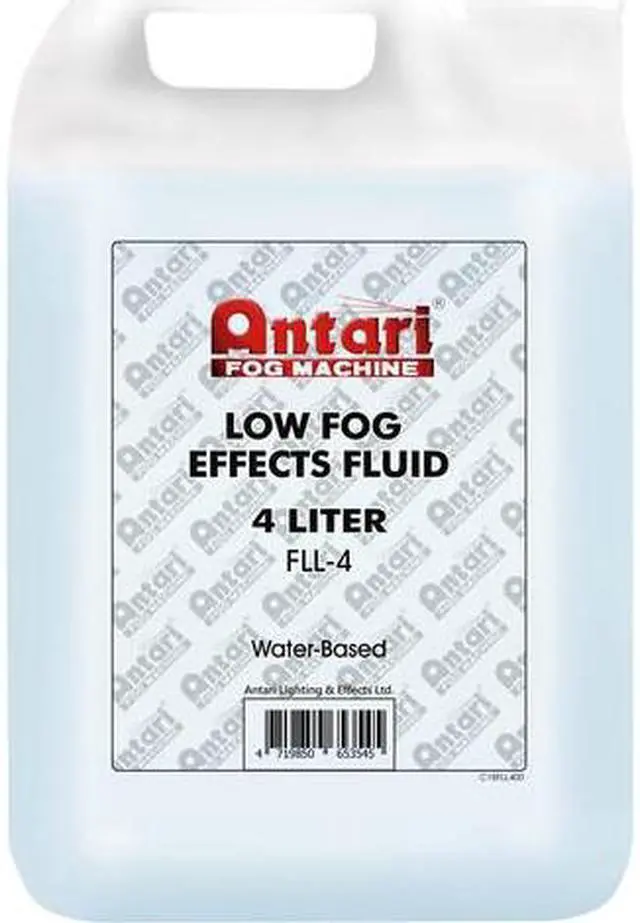 Alt view image 3 of 3 - Antari FLL-4 Low Fog Effects Fluid for Antari Fog Machines (1 Gallon, Blue Formula)