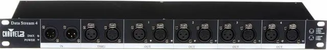 Alt view image 12 of 13 - Chauvet DataStream4 Universal DMX-512 Optical Splitter