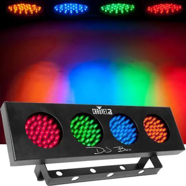 Alt view image 19 of 19 - Chauvet DJBANK Sound-Activated Multi Color Strip Light