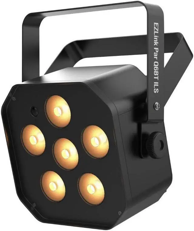 Alt view image 7 of 7 - CHAUVET DJ EZLink Par Q6BT ILS Battery-Operated Quad-Color RGBA LED Par Light