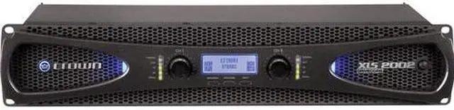 Alt view image 4 of 4 - Crown XLS2002 2-Channel 650W Power Amplifier with Onboard DSP